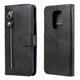 thumbnail image 1 of Estuche de Cuero PU con Cierre para Motorola MOTO G9 Play , Funda Protectora con Billetera y Correa, 1 of 5