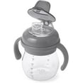 thumbnail image 4 of Oxo Tot Transitions Soft Spout Sippy Cut with Removable Handles - 6 ounce - Dusk - 6 months +, 4 of 5