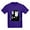 Purple, variant on CafePress - The Shady Monkey T Shirt - Dark T-Shirt Kids XS-XL