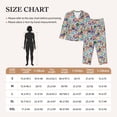 thumbnail image 4 of Sikiie Colored Casino Chips Women's Long-Sleeve Shirt and Full-Length Bottom Pajama Set (s-xxl)-Large, 4 of 7