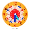 thumbnail image 2 of Hora Minuto Segunda Cognición Relojes Coloridos Juguetes Tiempo Aprendizaje Material Didáctico, 2 of 6