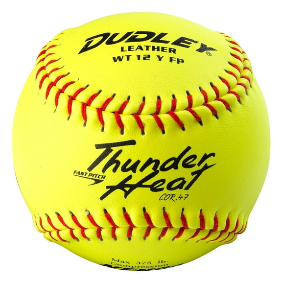 Dudley 12" NFHS Thunder Heat Fastpitch Softball-12 Pack