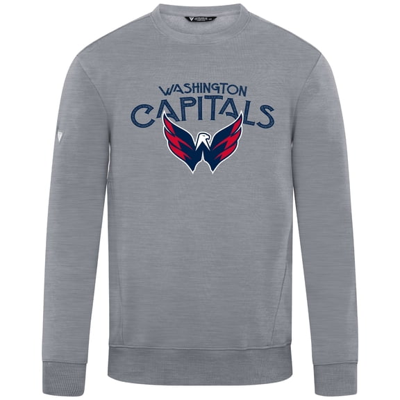 Men's Levelwear  Gray Washington Capitals  Zane Mission Sweatshirt
