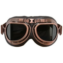 FOMIYES Durable Windproof Goggles with Coating and Adjustable Strap for Outdoor Use Black ABS