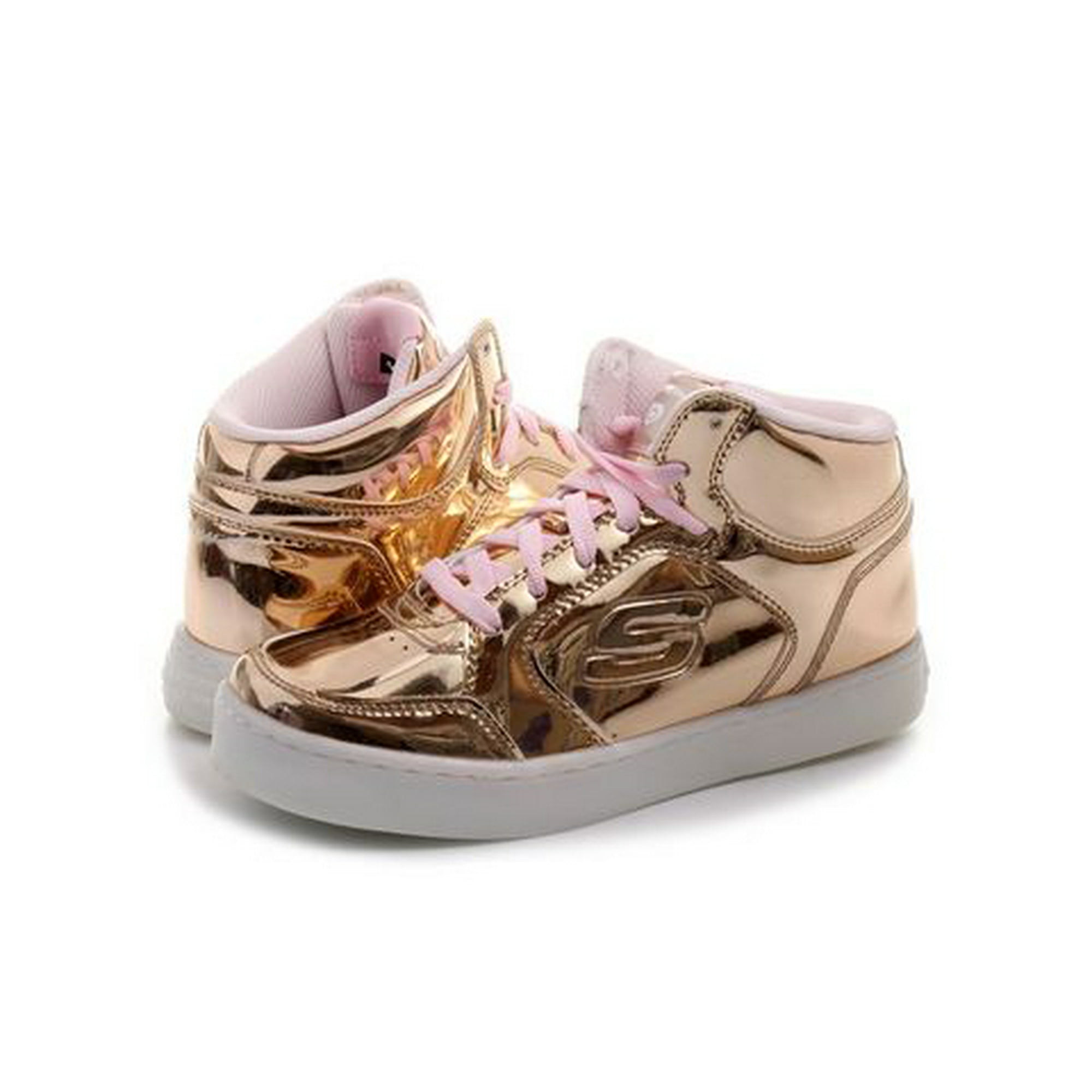 Rose Gold Skechers Energy Light Skechers Kids Energy Lights-Dance
