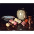 thumbnail image 3 of William Merritt Chase 18x15 Black Modern Framed Museum Art Print Titled - Just Onions (1912), 3 of 5