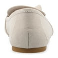 thumbnail image 4 of Journee Womens Marci Slip On Round Toe Loafer Dress Flats, Widths Available, 4 of 10