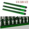 thumbnail image 2 of 360° Swivel Magnetic Socket Organizer 1/4 3/8 1/2Inch Socket Clip Rail Holder For Hand Tools Accessory Wholesale, 2 of 6
