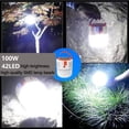thumbnail image 4 of LED Camping Lantern Rechargeable,5 Light Modes 4800mAh Power Bank,Solar Lamp Lantern for Equipment Charging,Life Saving,Camping,Hiking,Fishing,Shelters, 4 of 7