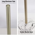 thumbnail image 2 of Soporte para rollo de cocina, soporte para toallas de papel de aluminio con base de mármol, dispensador de toallas de cocina, soporte para encimera, toalla de papel para comedor Ho Feliz Sencillez, 2 of 5