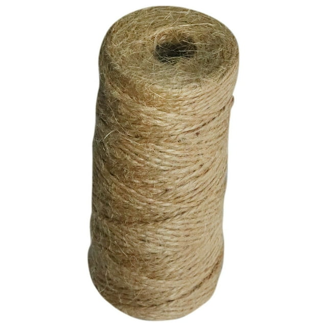 Pompotops 1/2/3 Strand Hemp Rope 100 Yards Hemp Rope Diy Lighting Packaging Hemp Rope Thin Hemp Rope Clearance
