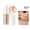 02   Metallic Rose Gold Shimmer, variant on Julystar Dewy Liquid Cheek Blush, Shimmery Illuminator Highlighter & Matte Sculpt Contour Liquid, All-in-One Eye Lip Cheek Makeup