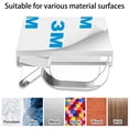 thumbnail image 4 of Cable Clips suoundey, 130 unidades, soporte de alambre autoadhesivo, 4 of 5