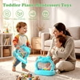 thumbnail image 5 of OATHX Baby Piano Toy Keyboard with Songs Sounds Lights Keyboard Toys Frog Musical Instrument for Toddlers Infant Preschoolers, 5 of 9