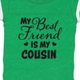 thumbnail image 4 of Inktastic My Best Friend is My Cousin with Hearts Boys or Girls Baby Bodysuit, 4 of 5