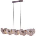 thumbnail image 6 of Kalco 522568PAB Poppy 5 Light 56" Wide Linear Chandelier - Pearlized Antique Brass, 6 of 7