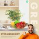 thumbnail image 1 of unbranded Iron Fruit Holder De Hierro Dorado Para Uso En Hogar Con Decorativo Y Almacenamiento De Snacks, 1 of 6