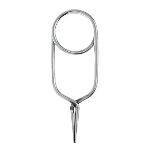 Fly Tying Hackle Pliers Stainless steel Fly Tying Tools, Fly Tying Materials