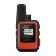 Garmin inReach Mini 2, Lightweight and Compact Satellite Communicator, Hiking Handheld, flame red