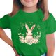 thumbnail image 1 of Manga Corta Crop Top para Niños con Lindo Estampado de Pascua, Cuello Redondo Casual Graphic Tee para 3-14 Años, Tela Suave Transpirable, 1 of 5