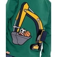 thumbnail image 3 of Wonder Nation Toddler Boys Interactive Graphic Tee with Long Sleeves, Sizes 12M-5T, 3 of 7