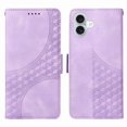 thumbnail image 1 of Funda GANGXUN para iPhone 16 con diseño acolchado elegante, cuero PU, protección total y ajuste preciso, 1 of 5
