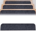thumbnail image 1 of Plertrvy Tapis d'Escalier Gris Foncé, 76*20 cm, Tapis d'Escalier Adhésif Non Découpable Insonorisant et Tapis d'Escalier Adhésif Non Découpable Insonorisant et, 1 of 9