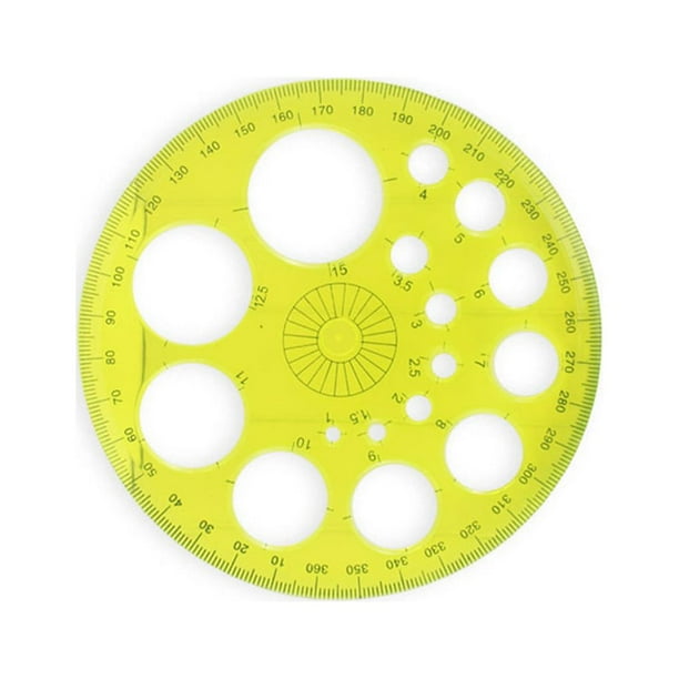 relayinert Color Random 360 Degree Protractor Architects Drawing ...