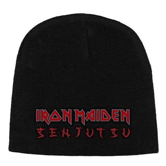 Iron Maiden Senjutsu Band Logo Beanie Hat
