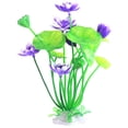 thumbnail image 1 of Aquarium Lotus Flower Fish Tank Aquarium Artificial Lotus Aquarium Landscape Ornament, 1 of 8