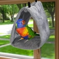 thumbnail image 4 of Xekoro Warm Bird Nest House, Bird Bed for Cage Accessories, Parakeet Toys Hammock, Plush Parrot Hanging Hut Tent for Conure Cockatiel Lovebird Cockatoo, 4 of 9