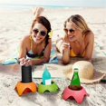 thumbnail image 4 of Beach Cup Holder Trip Must Haves Sand Cup Holders for Women Adults Family Friends Beach Vacation Supplies Accessories, 4 of 5