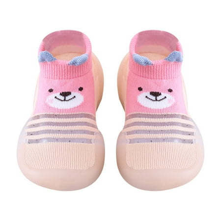 

New Year New You 2022! on Clearance Hesxuno Childrens Babys Non-Slip Soft Bottom Spring Autumn Floor Socks Toddler Shoes Baby Shoes Girl