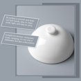 thumbnail image 5 of Ceramic Shallow Bowl Deepen Plate Food Serving Plate Soup Deepen Dish with Lid, 5 of 5