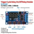 thumbnail image 3 of Multi-function Dual MOS Control Relay Cycle Timer Module Delay Time Switch DC 12/24V Components, 3 of 4