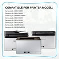 thumbnail image 3 of Cool Toner Compatible Toner Replacement for Samsung CLT-K404S  for SL-C430W SL-C480FW SL-C480W k404 y404 c480 c430 Printer Ink（3 * Black,3 * Cyan,3 * Magenta,3 * Yellow, 12-Pack), 3 of 7