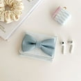 thumbnail image 6 of Korean Styles Short Purse Card Holder Trifold Wallet PU1eatherCoin Purse Bows Wallet Stylish Change Purse for Daily, 6 of 17