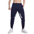 thumbnail image 1 of Txlixc Pantalones de hombre, pantalones de cintura elastica de contraste de color Txlixc moda, 1 of 5