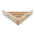 thumbnail image 1 of Soporte de percha para pájaros, de pájaro Natural, soporte portátil para juegos de loros, accesorios de jaula, soporte de entrenamiento color madera Yinane jaula de pájaros juguetes, 1 of 8