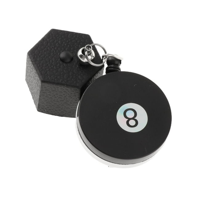 jinwen Pool Chalk Holder Retractable Billiard Chalk Holder Retractable for Game Bar Hexagonal