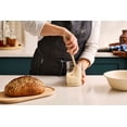 thumbnail image 4 of Brod & Taylor Sourdough Essentials Kit Sourdough Starter Jar with Lid and Spatula - Includes in/cm Markings and Starter Progress Measuring Ring, 4 of 6