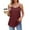 Wine, variant on Tdoqot Womens Tank Tops Loose Fit- Soft Adjustable Straps Casual Summer Scoop Neck Sleeveless Shirts Wine Size 2XL
