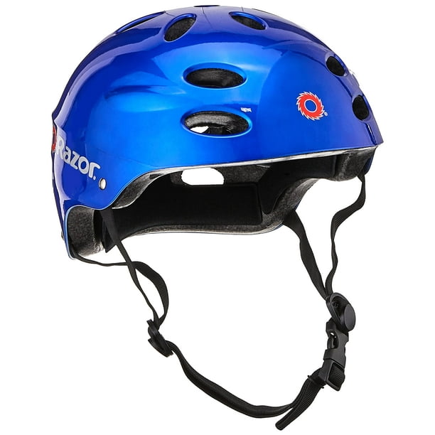 Casco Razor V-17 Youth Multi-Sport para niños, azul brillante