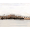 thumbnail image 2 of Jill, Susan 32x26 White Modern Wood Framed Museum Art Print Titled - Slauson Mountain at Dusk, 2 of 4