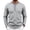 2#Light Gray, variant on IAJDKMEK Men's Long Sleeve Henley T-Shirts - Solid Color Linen V-Neck Pullover Tee Button Down for Men with Relaxed Fit and Breathable Cotton Linen,Army Green L