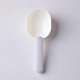 thumbnail image 1 of Pet Food Scoop & Clip (White/Light Blue) 50g, Dog, Cat Measuring Plastic Scoop, Dog Small Hamster Rabbit Feed, Grey/White, 1 of 4