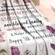 thumbnail image 3 of LHSHID to My Wife Gifts Blanket Anniversary Blanket You are My Life Letter Printed Flannel Blanket Warm Cozy Fuzzy Throw Blanket for Bedding Sofa and Travel 40x50in, 3 of 5