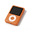 Orange, variant on MP3 Player with 4GB Memory Capacity,Portable MP3 Media Player With Silicone Rubber Protector Case,Supports Music, Video & Image Playback For Portable Carrying