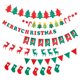 thumbnail image 4 of GOOHOCHY - Set de 7 banderines navideños - Decoración navideña, 4 of 8