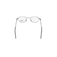 thumbnail image 5 of NEW MARCOLIN VILLAGE 47 6395 MENS/WOMENS DESIGNER FULL-RIM SILVER CLASSY CAT EYE MADE IN ITALY FRAME DEMO LENSES 45-19-140 FLEXIBLE HINGES EYEGLASSES/SPECTACLES, 5 of 9